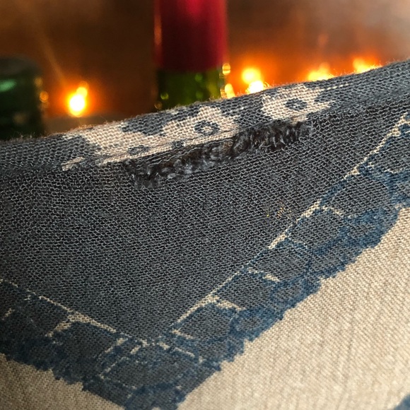 Rare Free People From Your Heart Printed Tunic Dress Midnight Combo size small - Picture 6 of 8